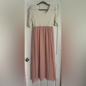 Pinkblush maternity dress size medium